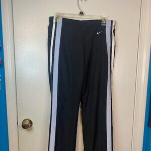 Nike workout gym black and blue sweatpants